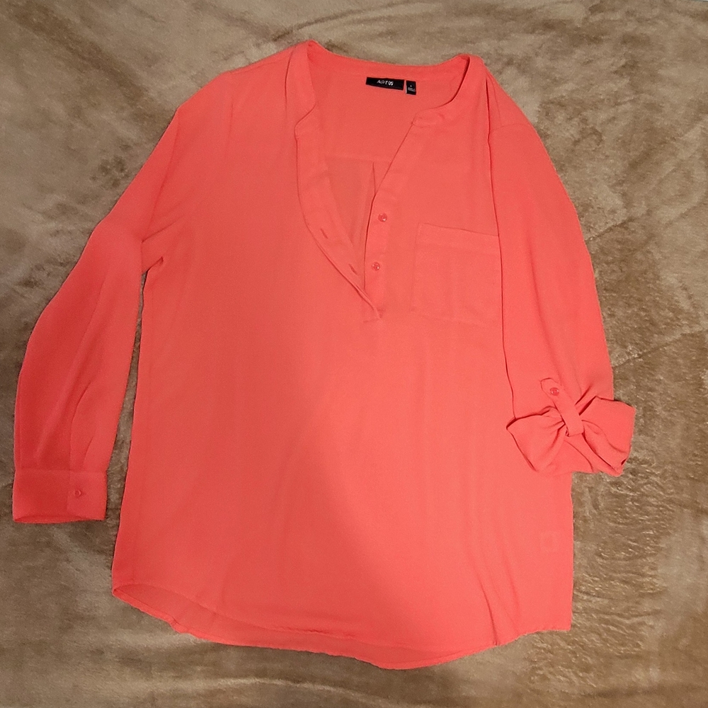 Apt 9 Coral Women's Top